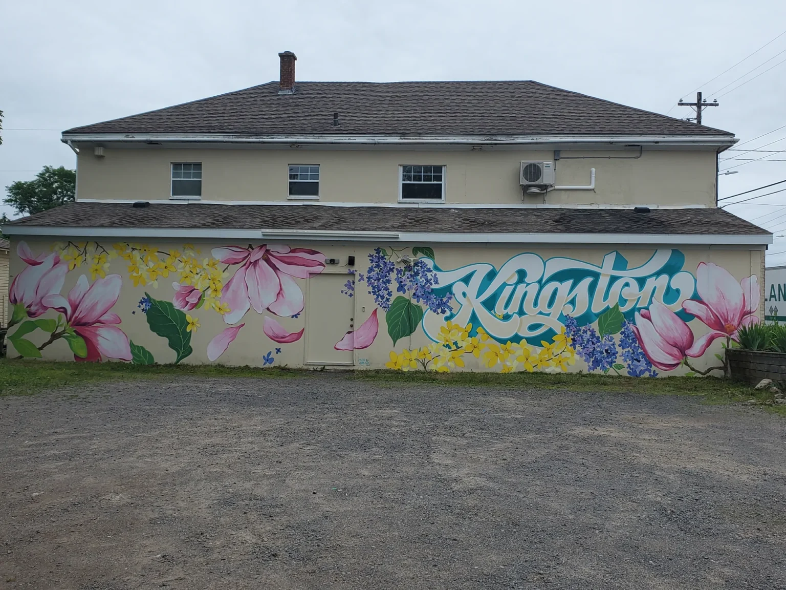 The Kingston mural on Main Street